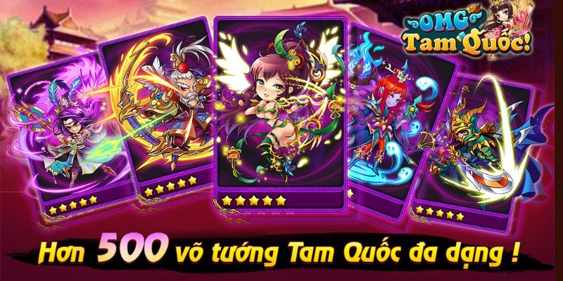 Game Bài Tam Quốc - Kết Hợp Giữa Chiến Lược Và May Mắn 6 Game bai tam quoc vo tuong da dang 1