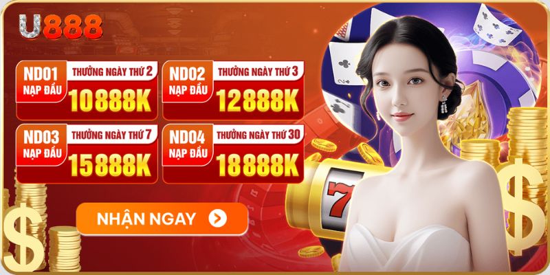 Trang chủ U888: Cược Trực Tuyến, Game Casino, Slot Game 6 Trang chu U888 khuyen mai va thuong lon cho nguoi choi